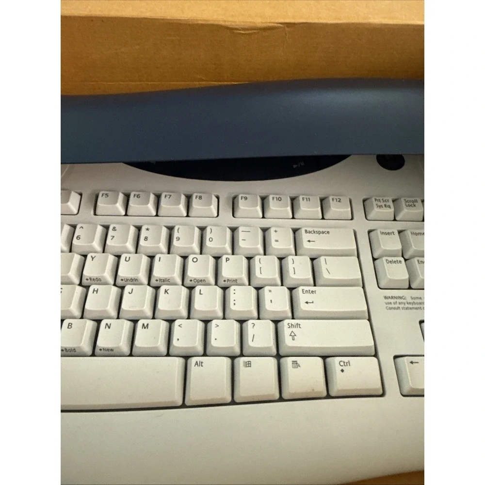 Vintage Logitech Cordless Freedom iTouch Keyboard Mouse Set